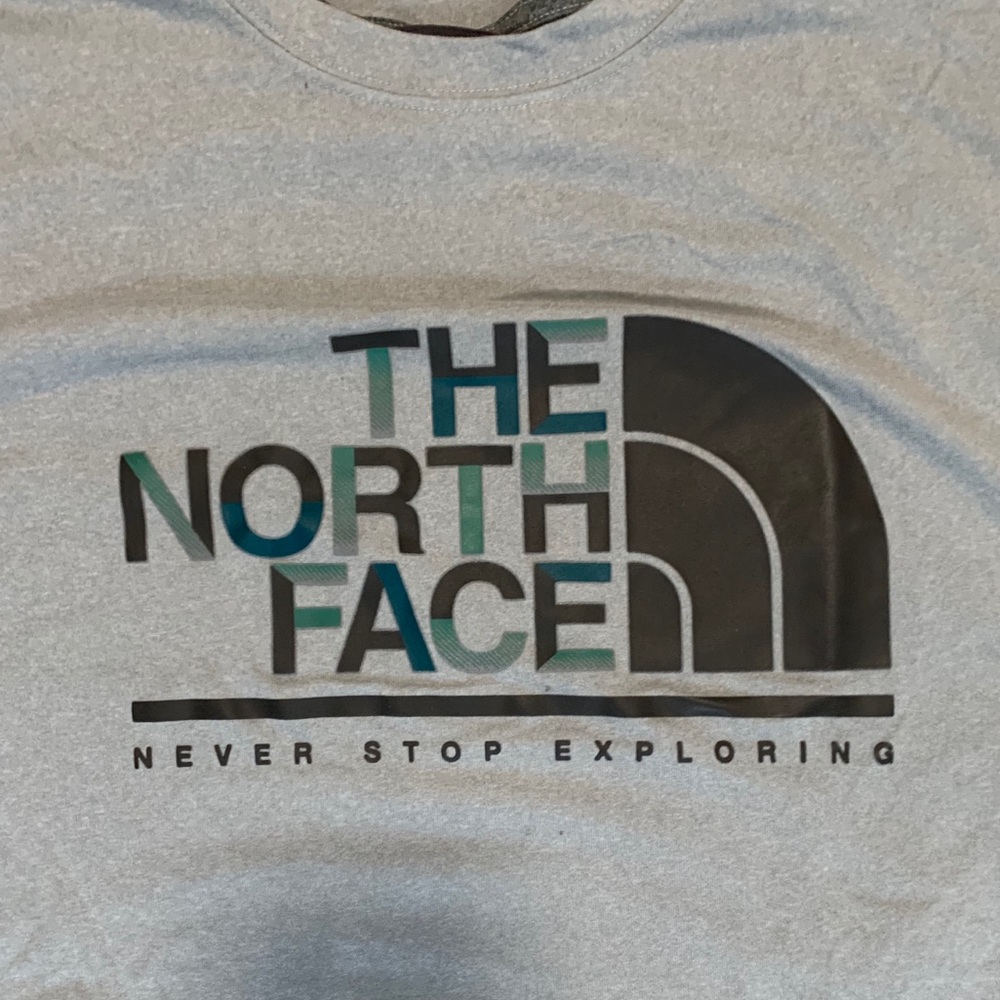 Grey North Face Long sleeve